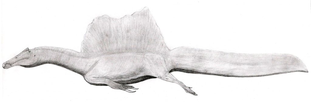 Life restoration of Spinosaurus