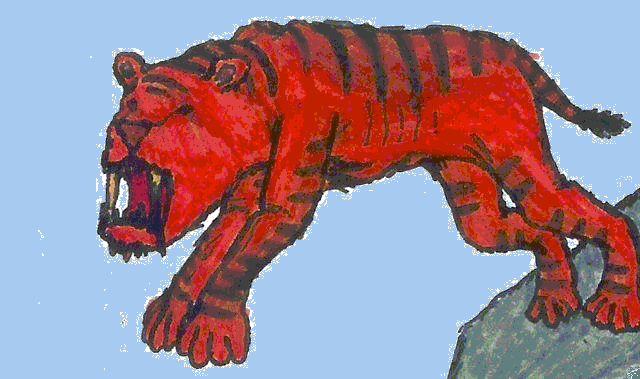 Smilodon Artwork