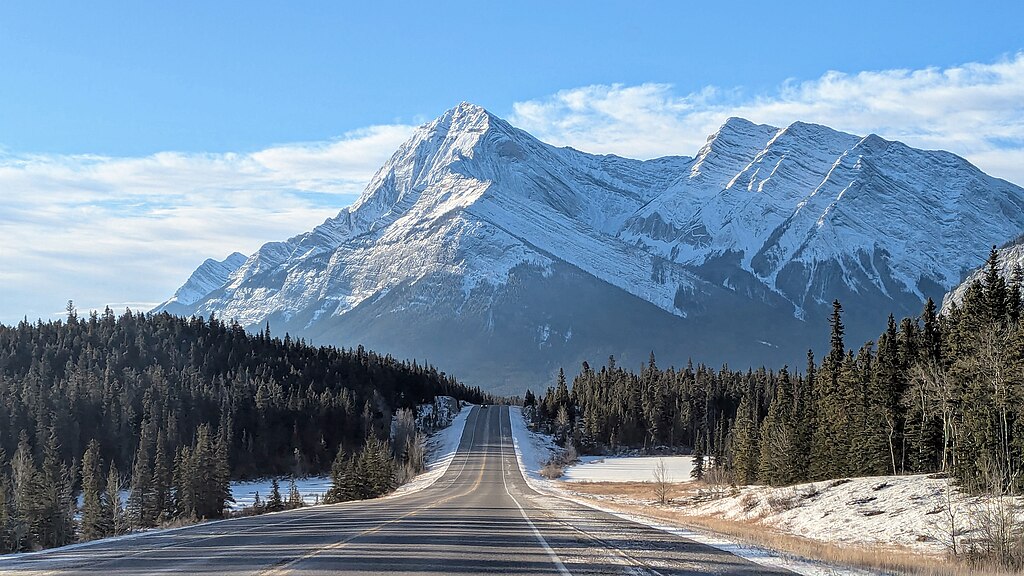 David Thompson Highway, Alberta, Canada