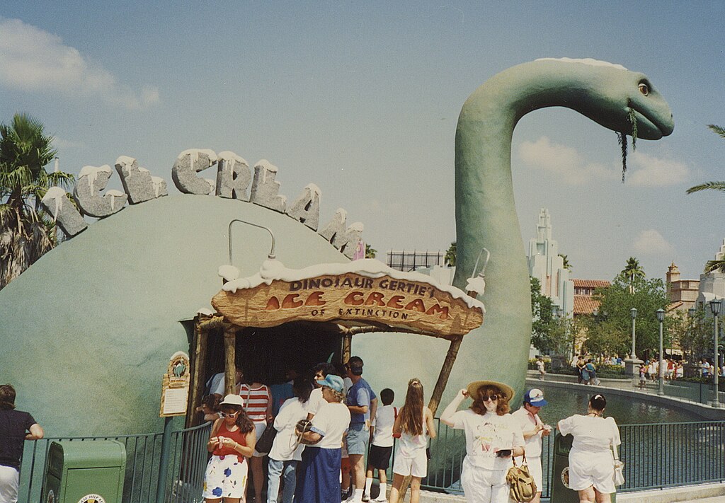 Dinosaur Gertie Ice Cream, 1989