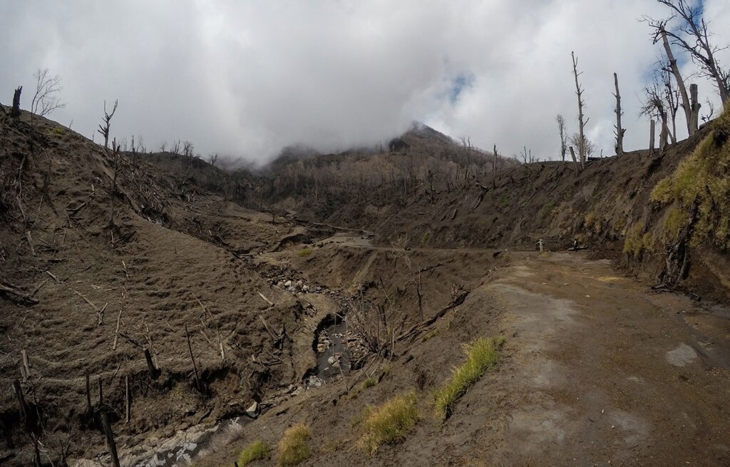 Effects of Acid Rain at Turrialba volcano in Costa Rica in 2018