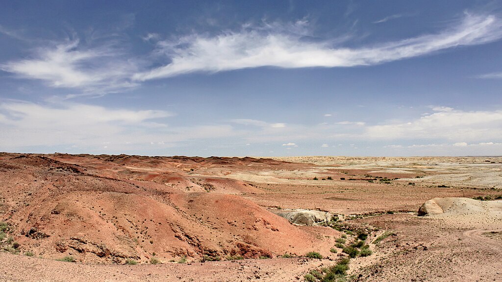 the Gobi region where Saichania roamed