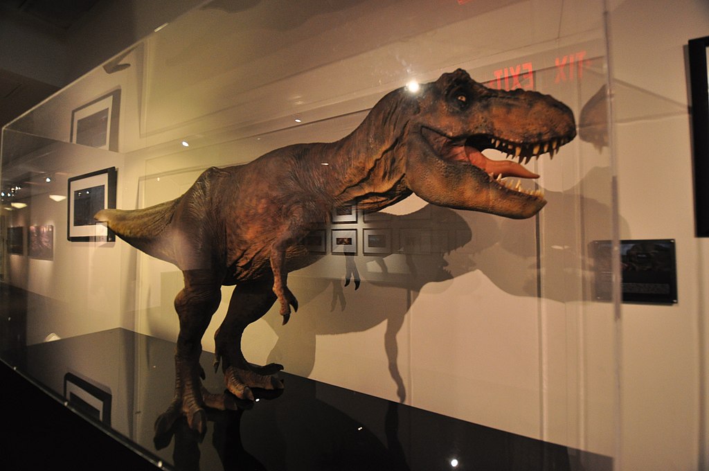 T-Rex maquette from Jurassic Park