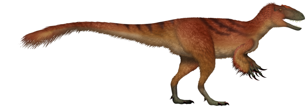 Yutyrannus: A classic tyrannosaur with a twist, standing out from T. rex with unique features!