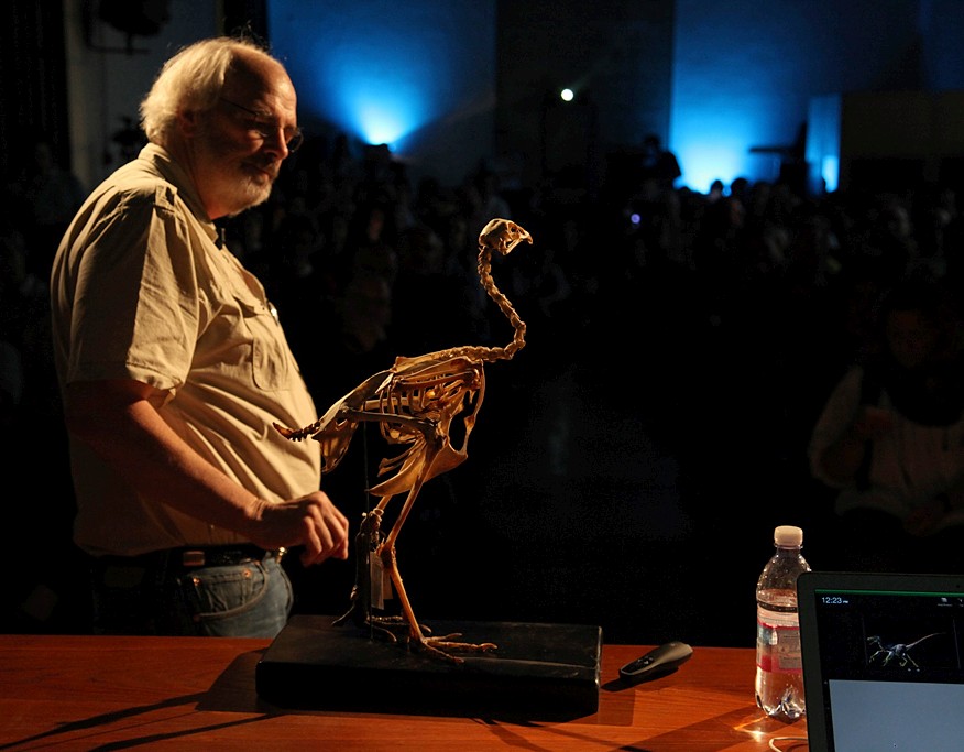 Jack Horner with bird