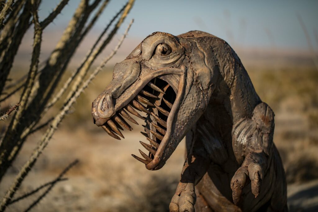 brown animal skull on brown wooden stick