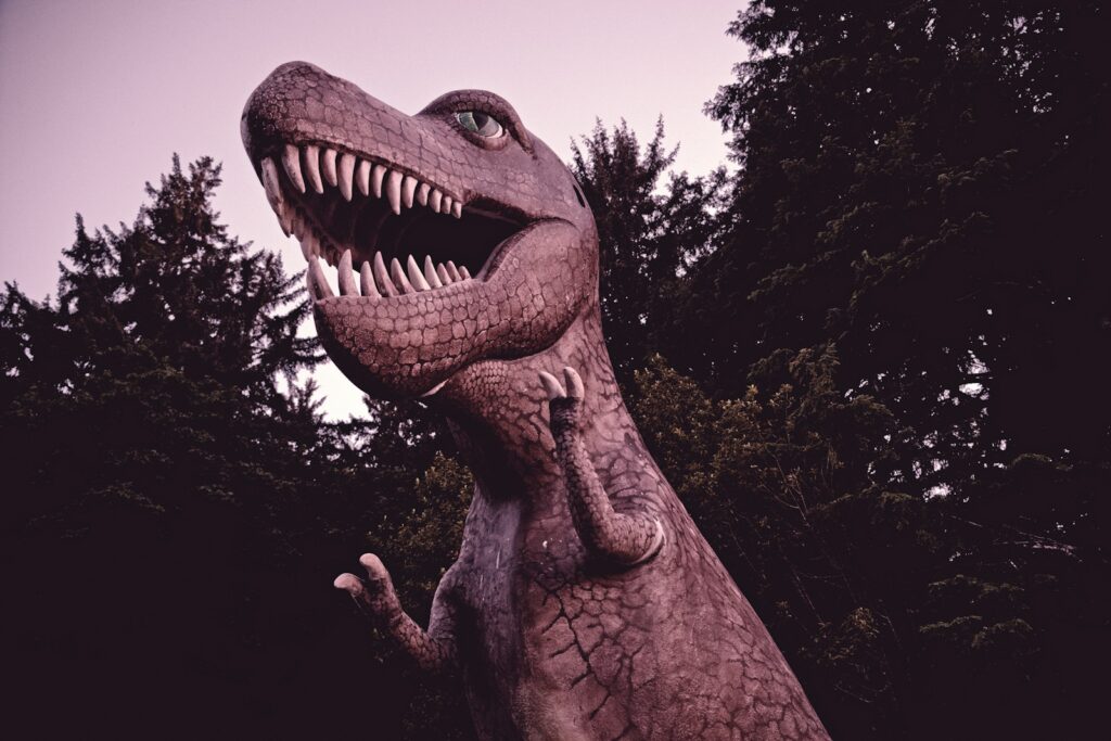 The Traditional Lipless Dinosaur