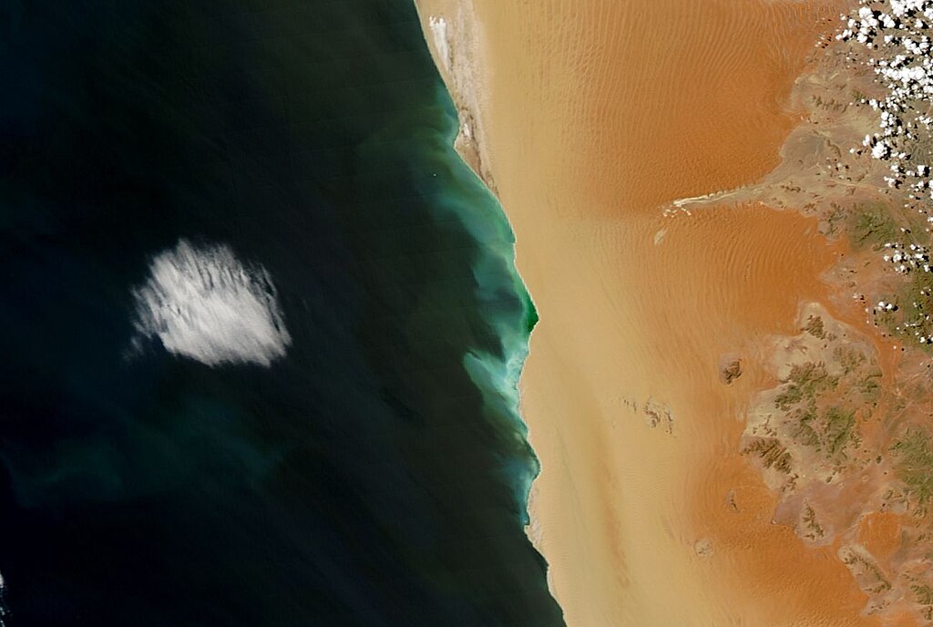 Hydrogen Sulfide Emissions off of Africa