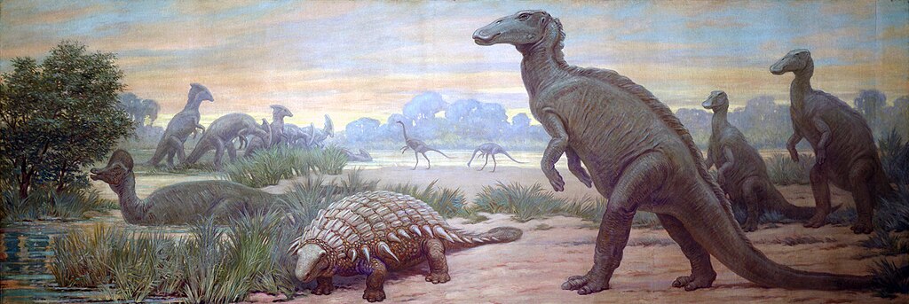 Late Cretaceous Dinosaurs by Knight
