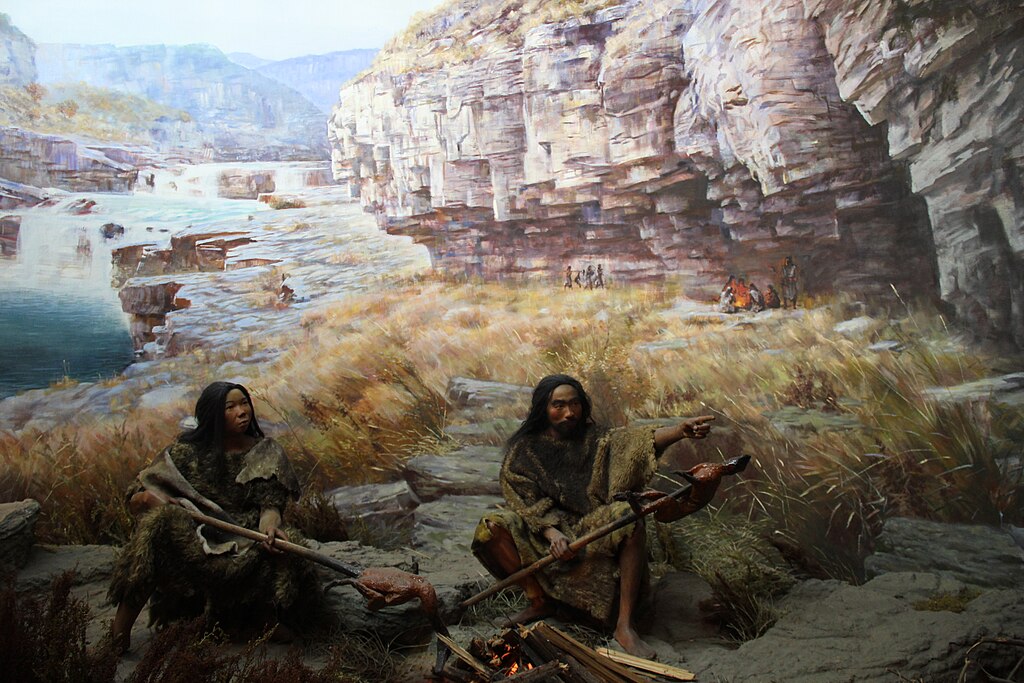 Late Paleolithic Human Diorama