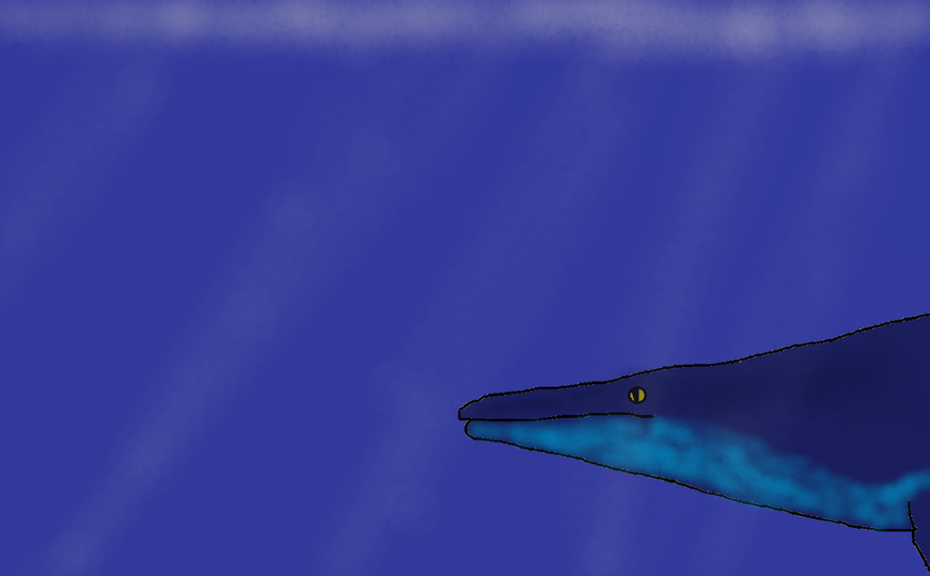 Mosasauride Tylosaurus paleoart