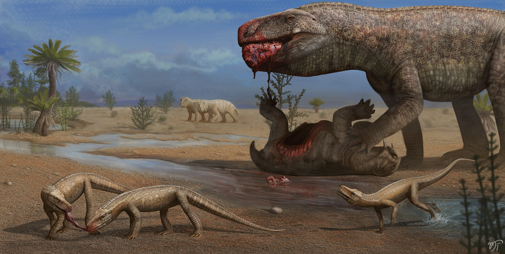Prestosuchus & Parvosuchus in paleoenvironment