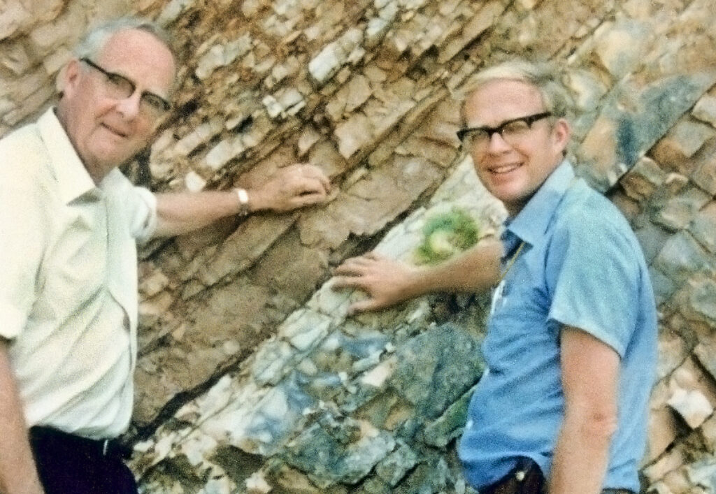 Luis Alvarez and Walter Alvarez