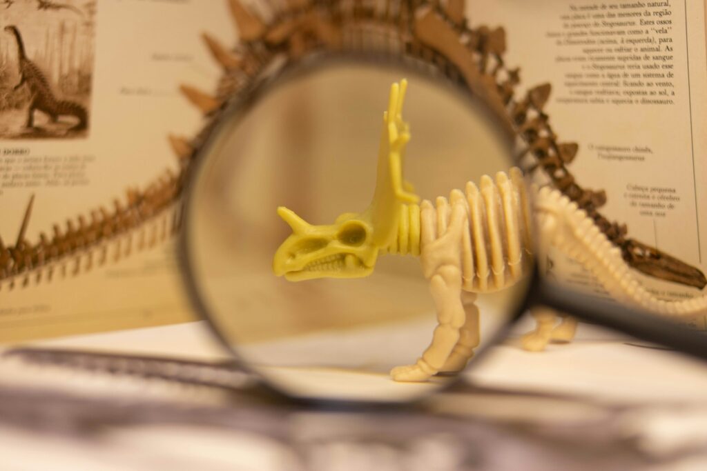 gold dragon figurine on white book page