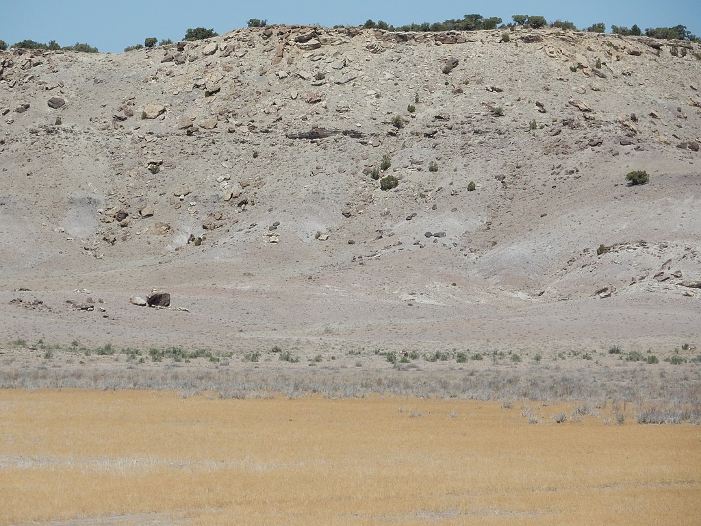 Cedar Mountain Formation near its type section at Buckhorn Reservoir, Utah.