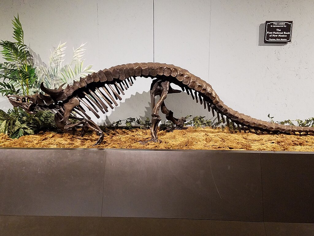 Mesalands Desmatosuchus sculpture