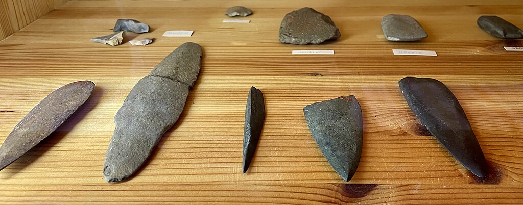 Prehistoric stone tools from Pidhipudas, Finland