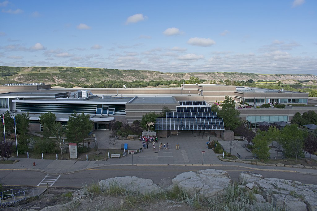 Royal Tyrrell Museum from the viewpoint