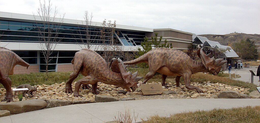 Royal Tyrrell Museum, Alberta, Entrance of the museum