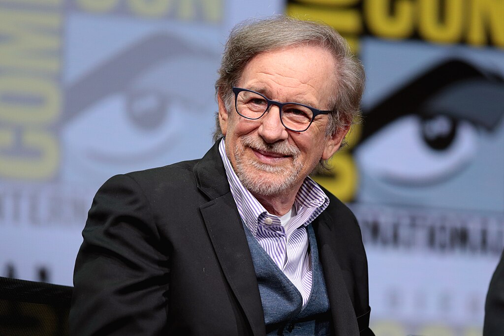 Steven Spielberg speaking at the 2017 San Diego Comic Con International