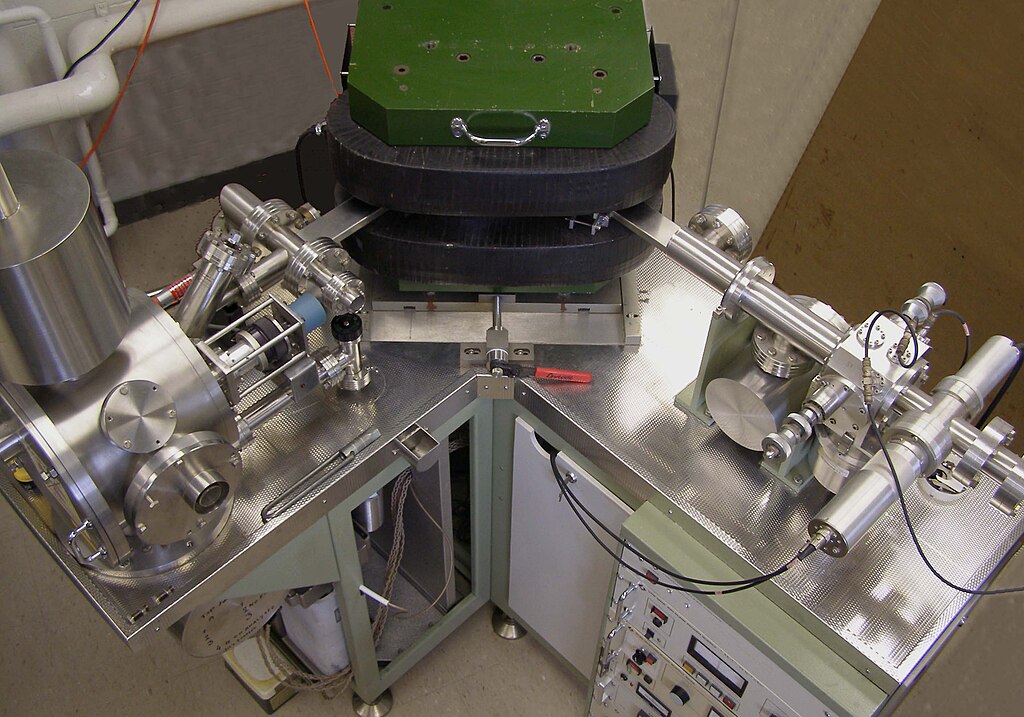 Thermal ionization mass spectrometers (TIMS) are commonly used in radiometric dating, especially for geological materials.