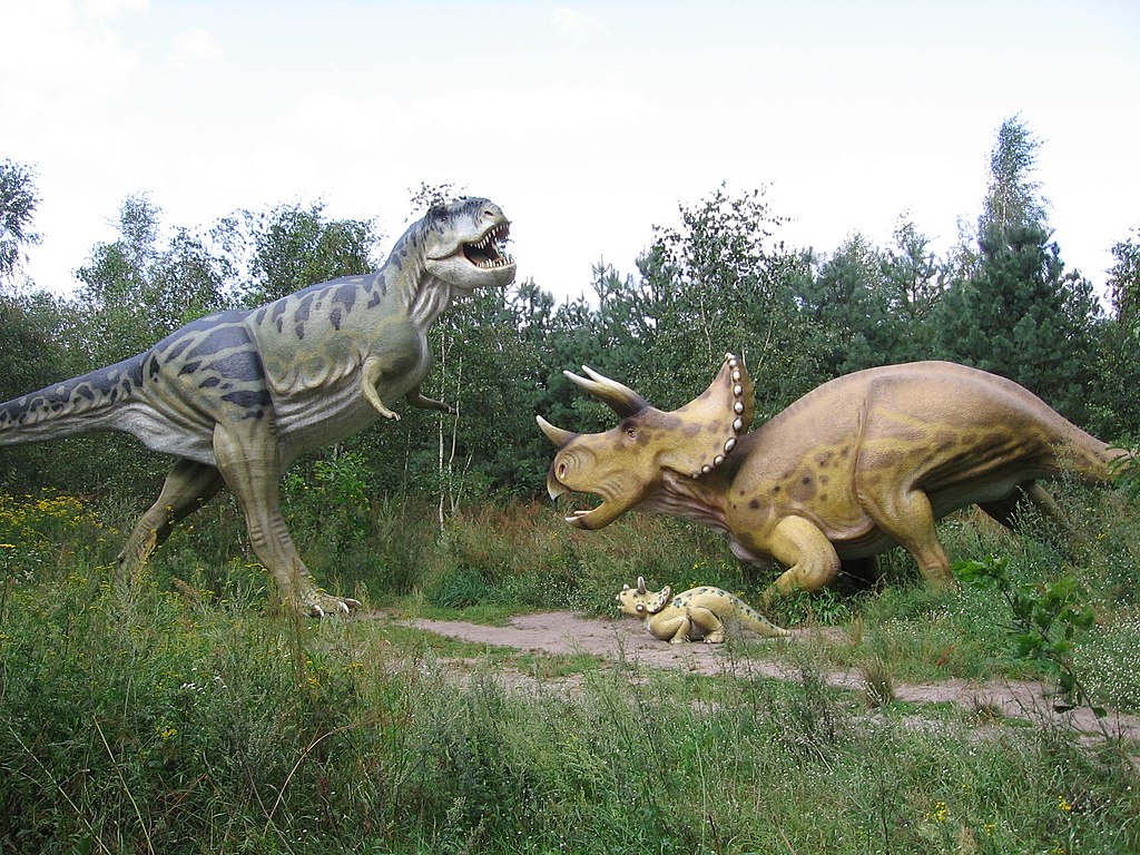 Triceratops vs Tyrannosaurus rex