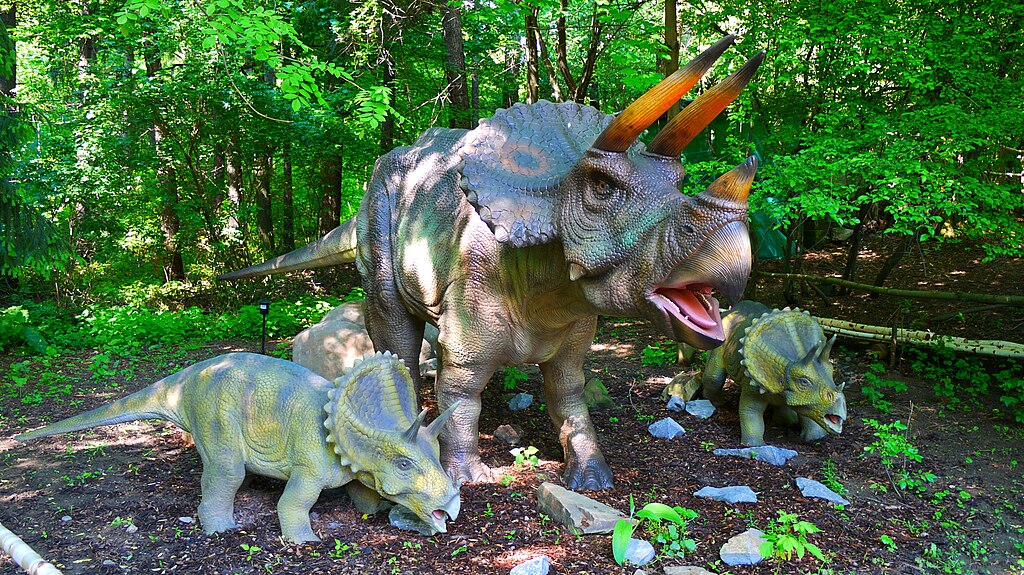 Triceratops, DinoPark Vyškov