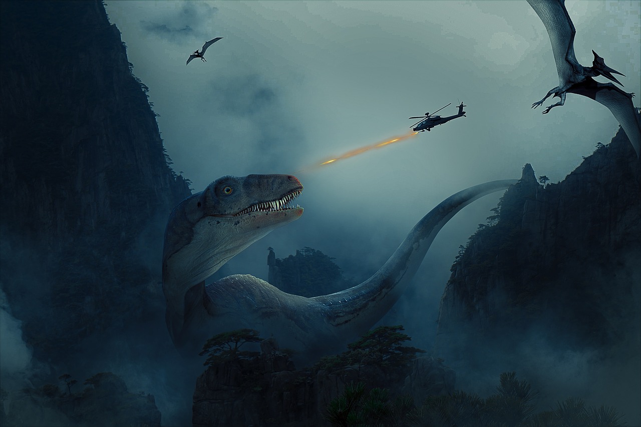 Dinosaurs Bridge the Gap Between Fantasy and Science (image credits: pixabay)