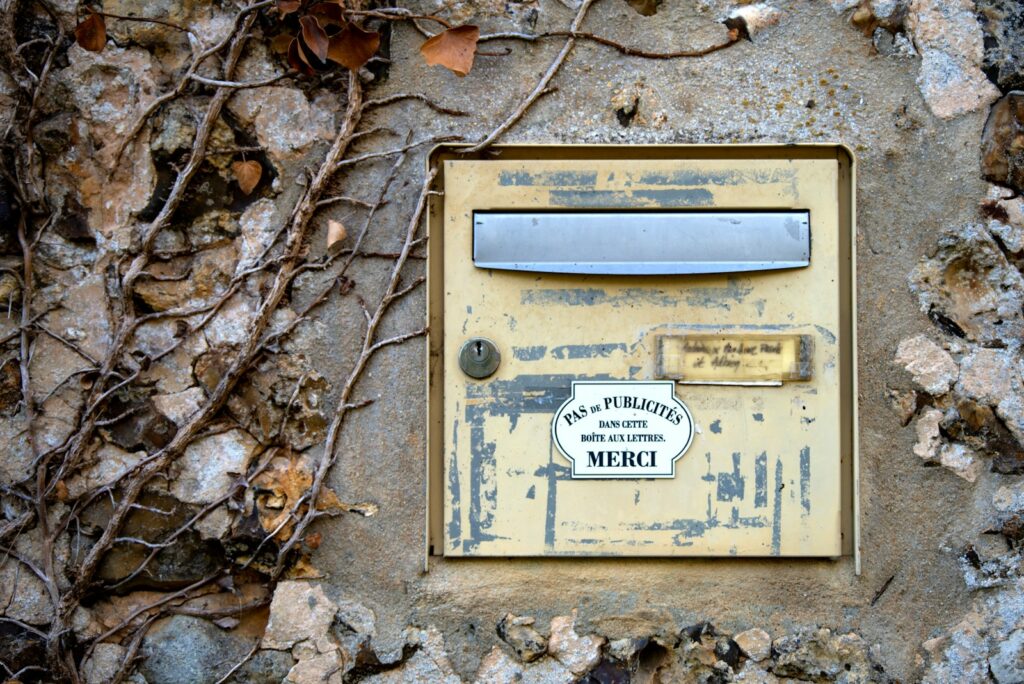 brown digital device