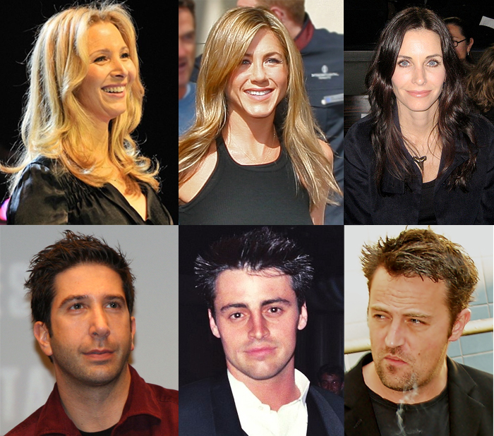 Friends actors montage.