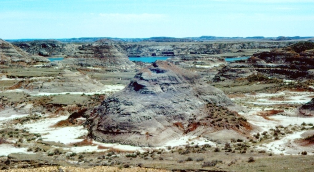 Hell Creek Formation near Ft. Peck Reservoir