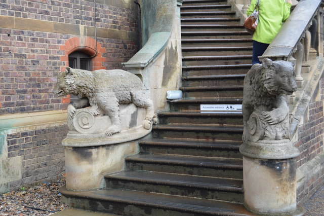 Steps to Sedgwick Geological Museum