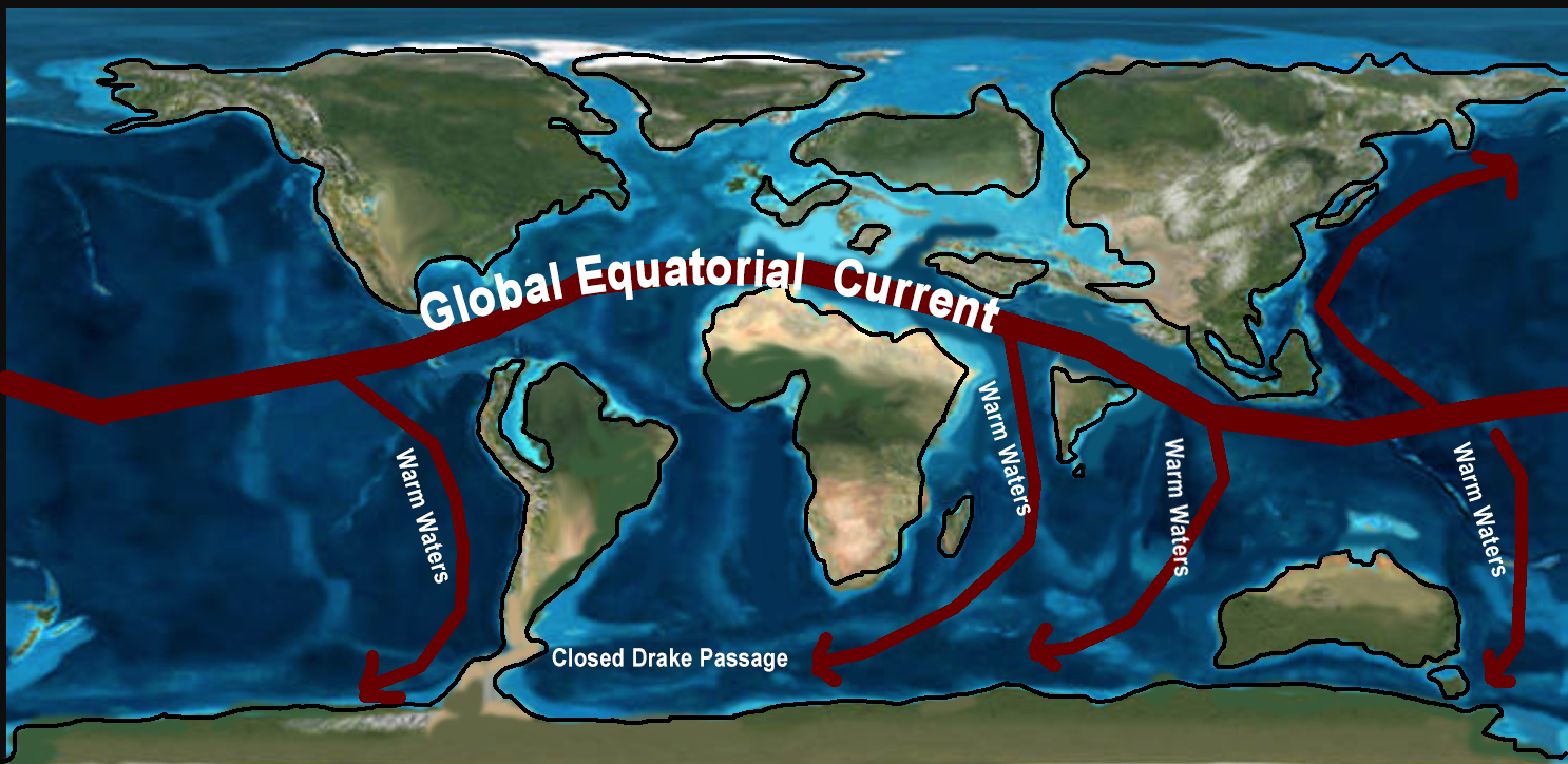 The Great Cooling and Ocean Expansion (image credits: wikimedia)