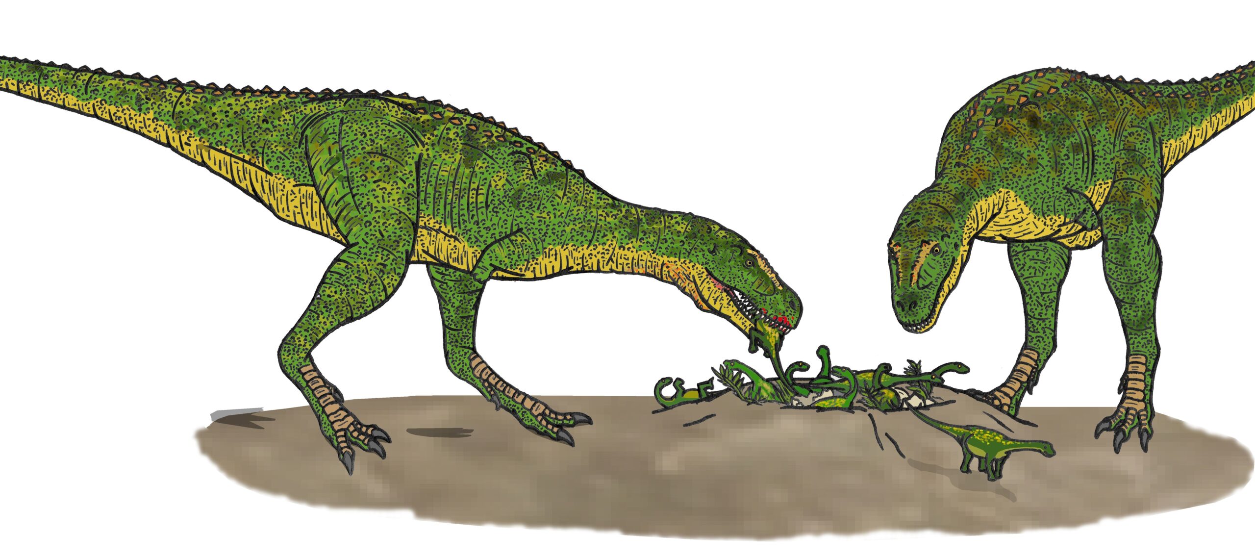 The Titanosaur Family (image credits: wikimedia)