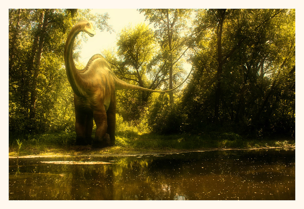 Professor Challenger's Confrontation with Lost World Survivors (image credits: flickr)