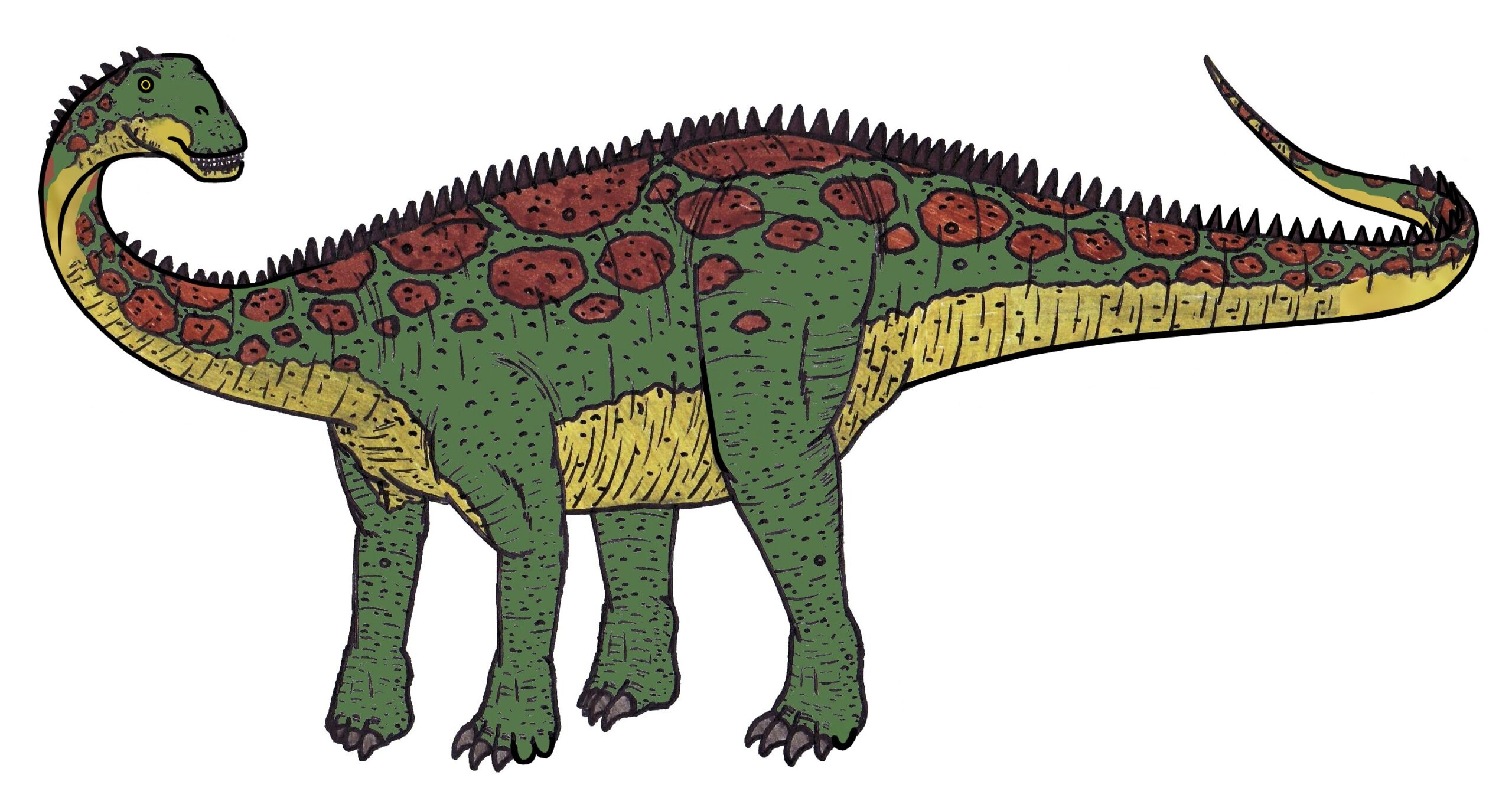Nigersaurus: The Dinosaur Vacuum Cleaner (image credits: wikimedia)