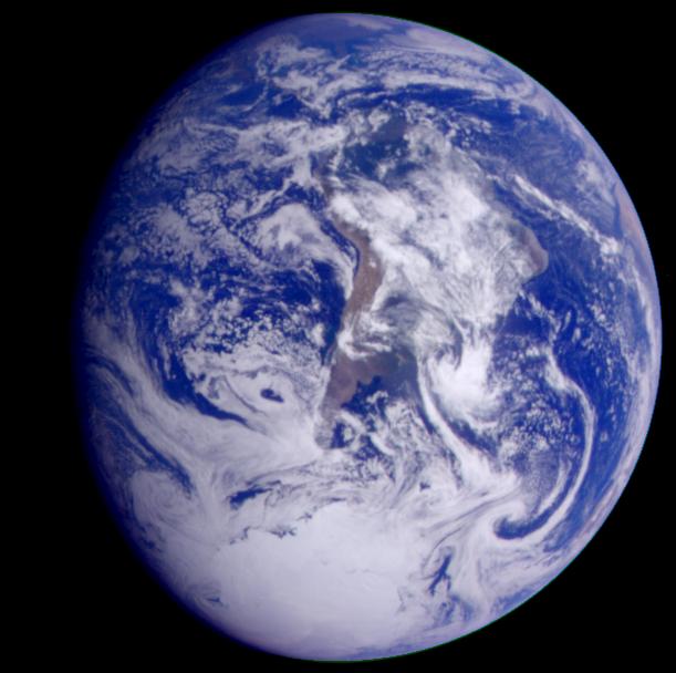 The Early Earth Spun Like a Cosmic Top (image credits: wikimedia)