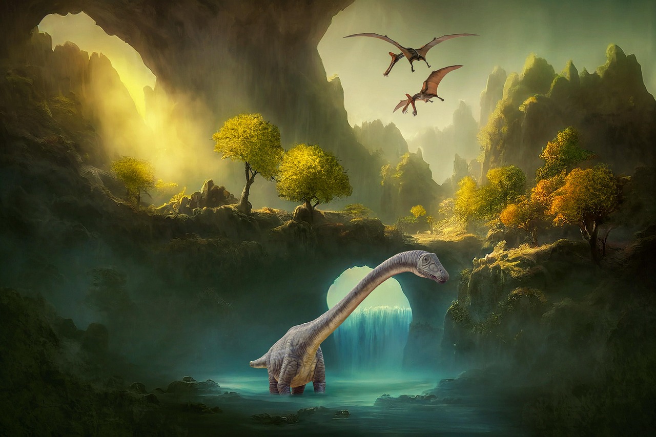 Sauropod Superhighways (image credits: pixabay)