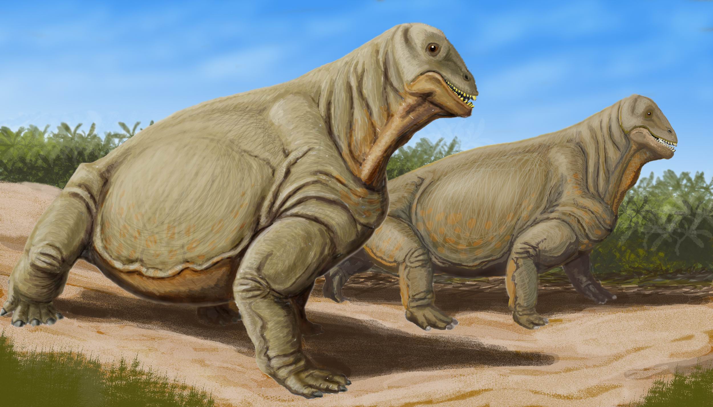 Before the Giants: Life Before Dinosaurs (image credits: wikimedia)
