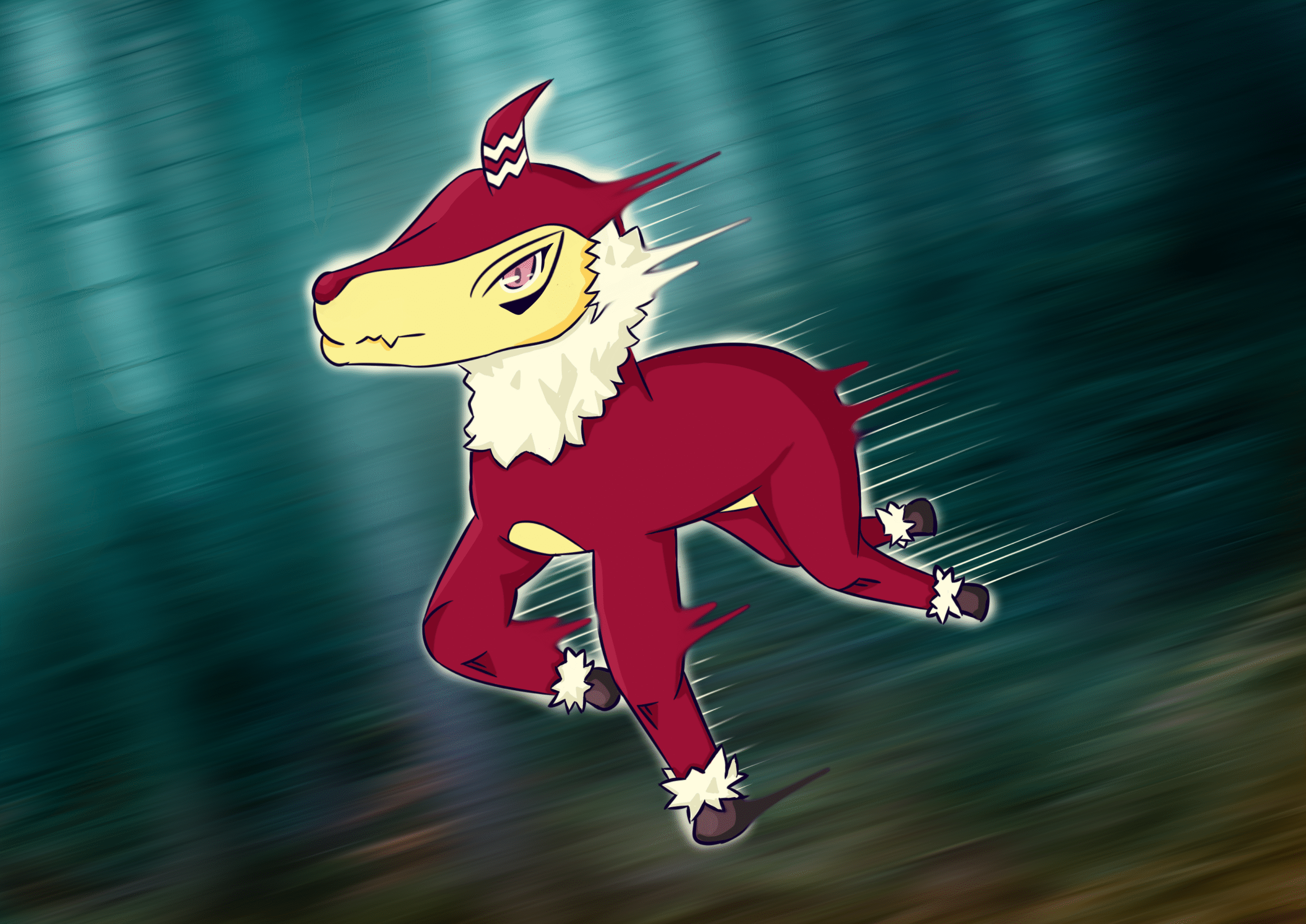 Digimon's Digital Prehistoric Paradise (image credits: By Misakitakasakipaint, CC BY-SA 4.0, https://commons.wikimedia.org/w/index.php?curid=113425173)