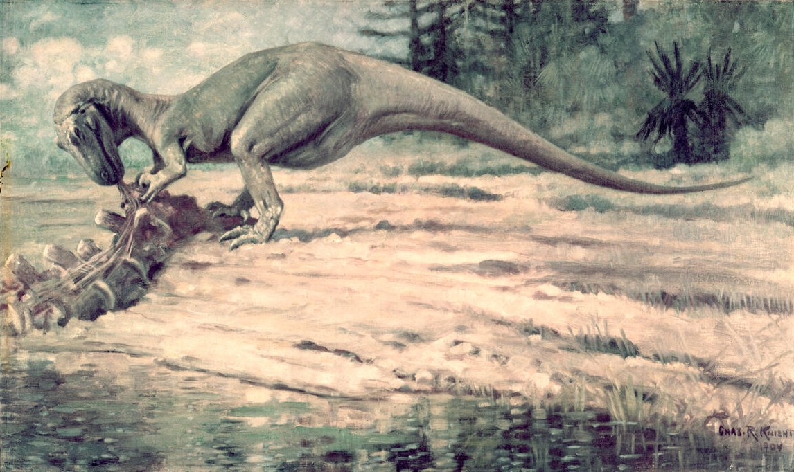 The Carnivore Express: Predator Migration Patterns (image credits: By Charles Robert Knight, Public domain, https://commons.wikimedia.org/w/index.php?curid=537833)