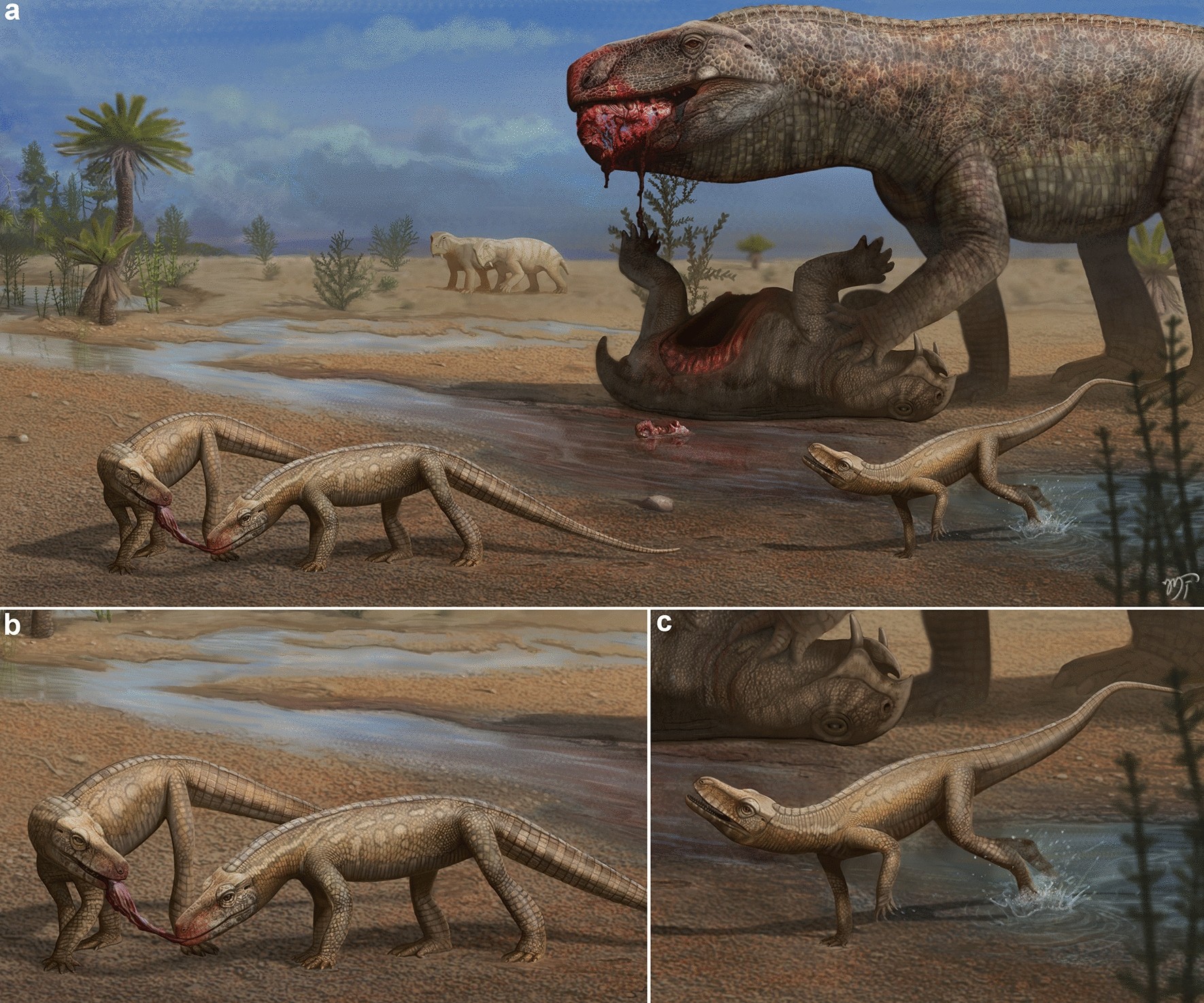 When Crocodile Cousins Ruled the World (image credits: wikimedia)