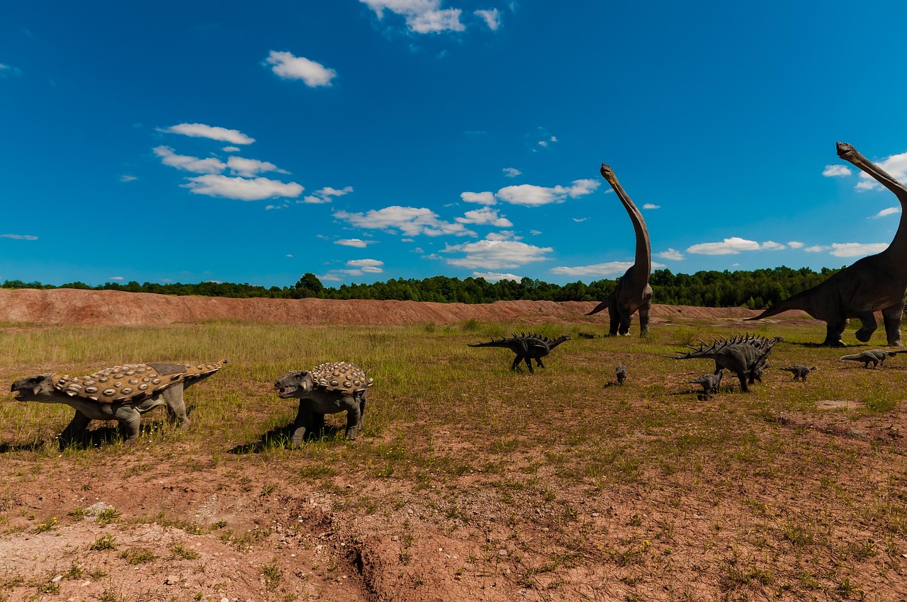 Dinosaurs in Their Prime (image credits: pixabay)