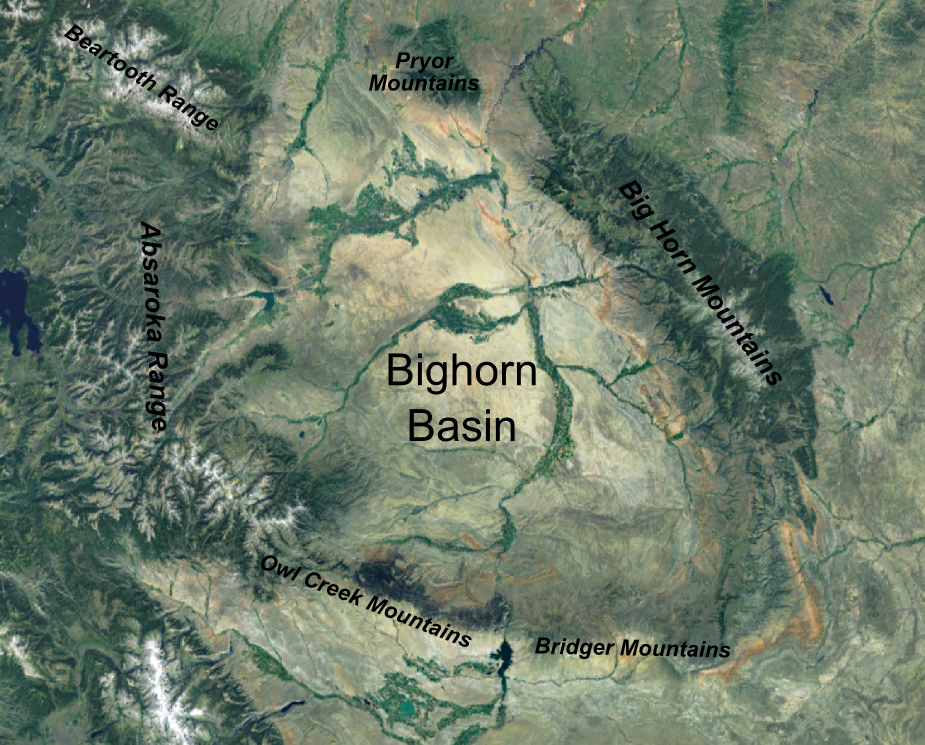 When Giants Roamed the Bighorn Basin (image credits: By Mikenorton, CC BY-SA 3.0, https://commons.wikimedia.org/w/index.php?curid=19774583)