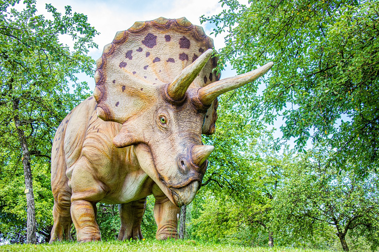 Triceratops - The Three-Horned Giant (Image Credits: Pixabay)