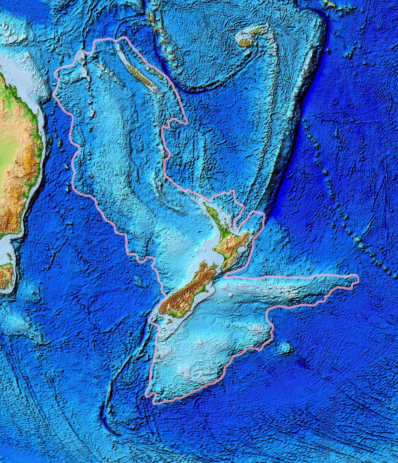 A Continent Lost to Time and Waves (Image Credits: Wikimedia)