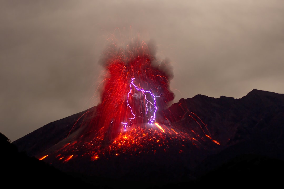 Volcanic Lightning: The Ultimate Chemical Reactor (Image Credits: Unsplash)