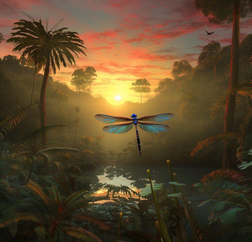 The Physics of Giant Insect Flight