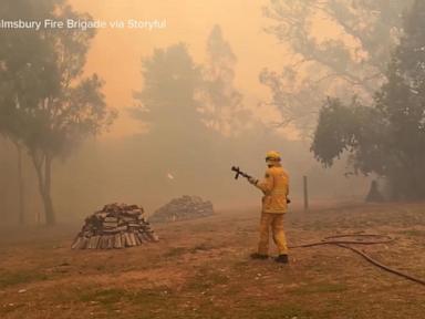 WATCH: Wildfires rage in Australia