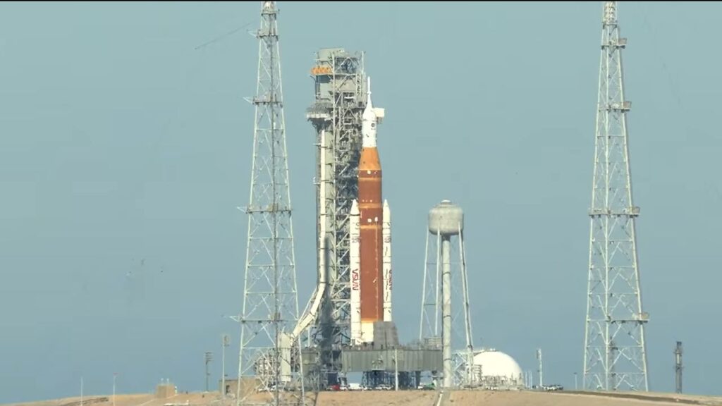 Watch NASA's Artemis 2 moon rocket on the launch pad with this 24-hour livestream